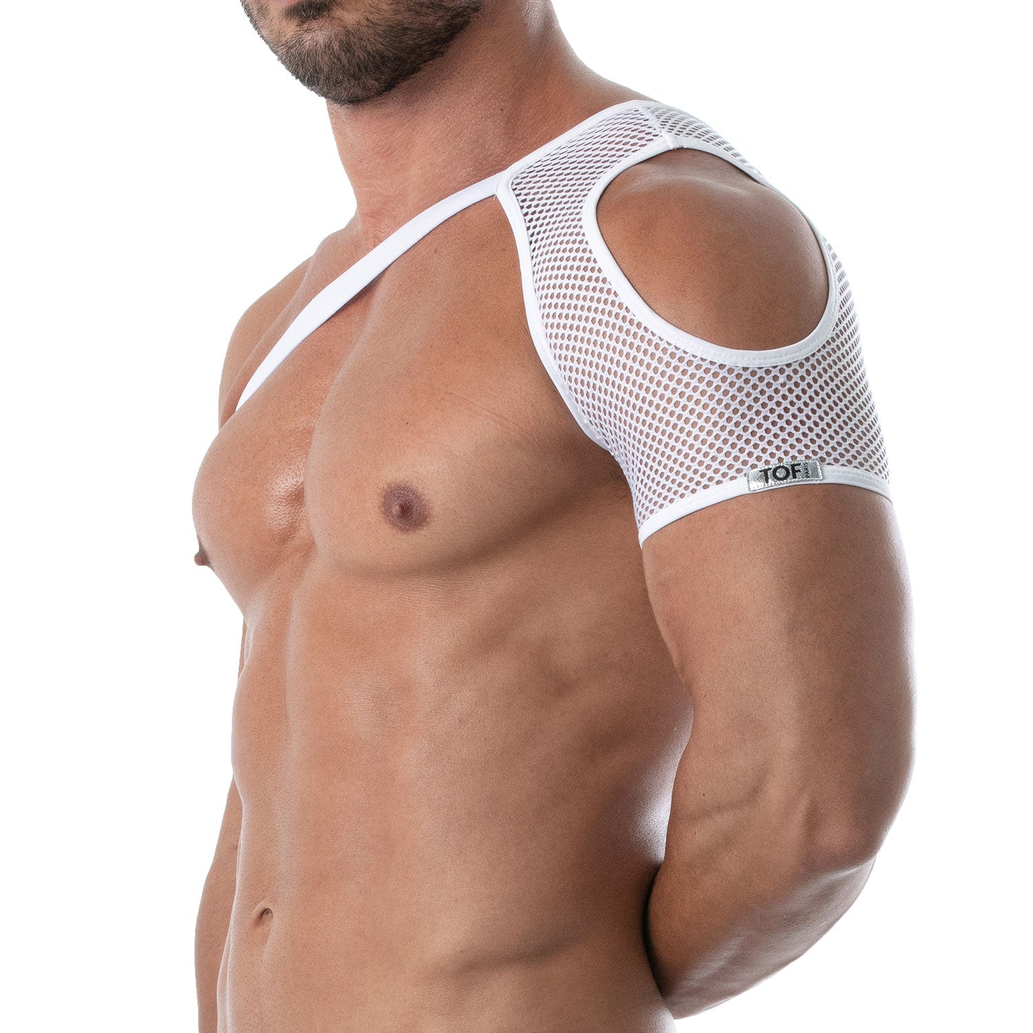Circuit Mesh Schulter - Harness - Weiß - TOF Paris - Shop Deutschland Noodosz