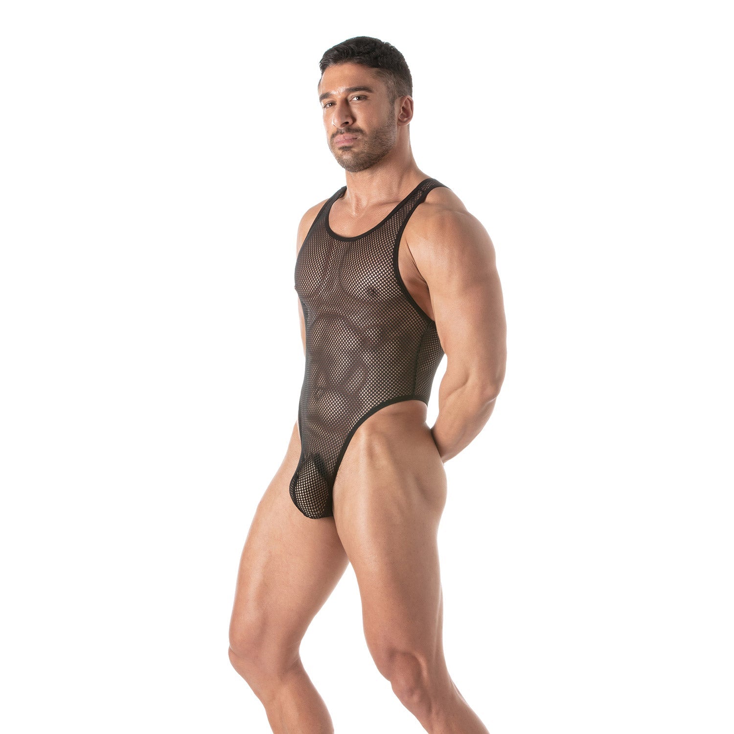 Circuit Netz - Body String Schwarz - TOF Paris - Shop Deutschland Noodosz