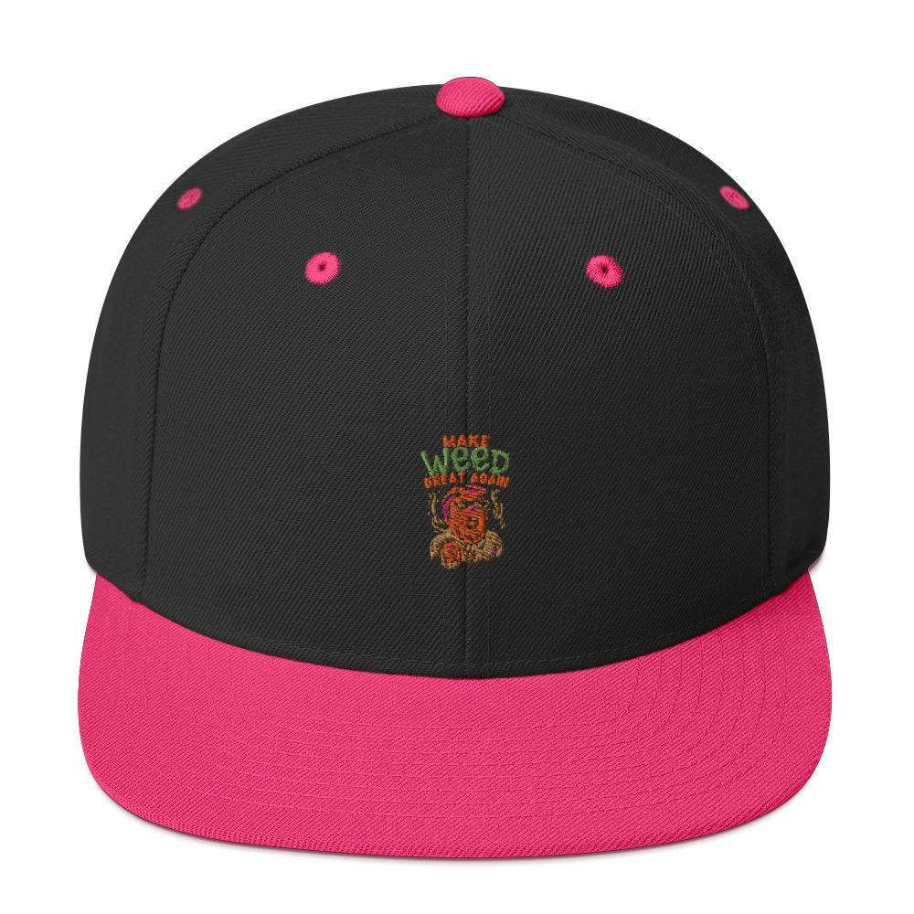 Make Weed Great Again Snapback-Cap
