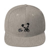 Ted on Crack Snapback Cap