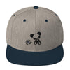 Ted on Crack Snapback Cap