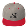 Ted on Crack Snapback Cap