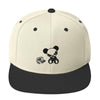 Ted on Crack Snapback Cap