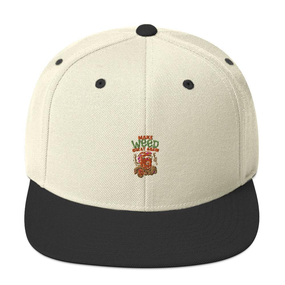 Make Weed Great Again Snapback-Cap