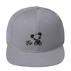 Ted on Crack Snapback Cap