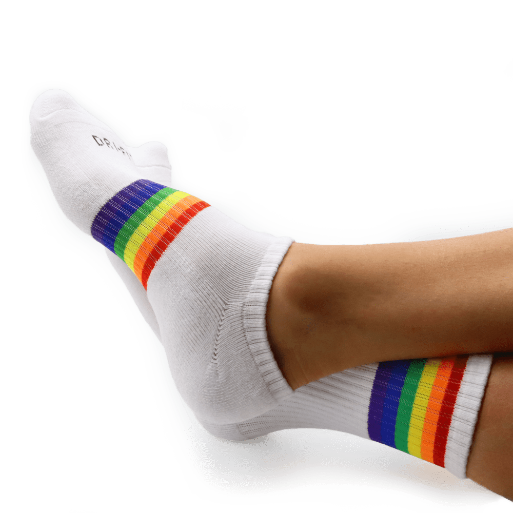 Classy Rainbow - Socken (Sneaker / Long Socks) - Gay - Shop.berlin - Shop Deutschland Noodosz