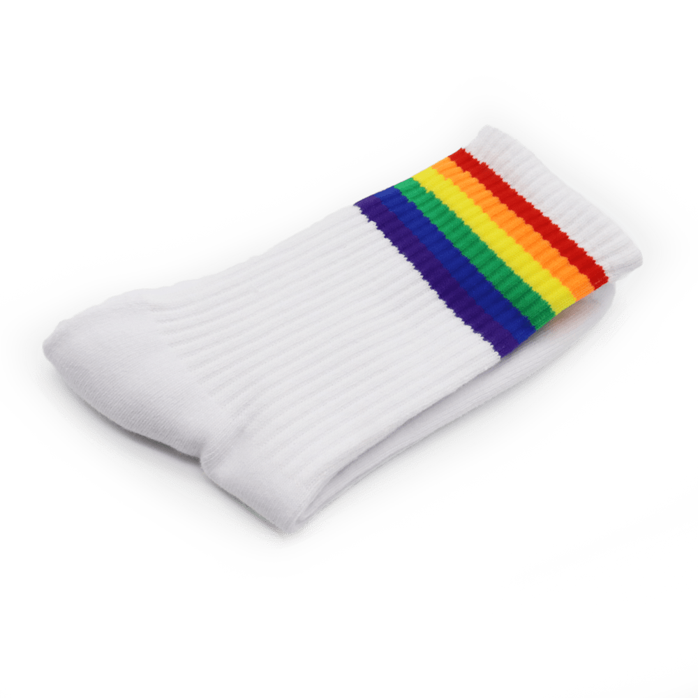 Classy Rainbow - Socken (Sneaker / Long Socks) - Gay - Shop.berlin - Shop Deutschland Noodosz