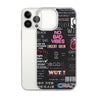 No bad vibes iPhone case