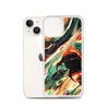 Abstract artist iPhone case