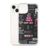 No bad vibes iPhone case