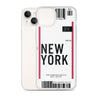 NEW YORK x iPhone Case
