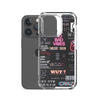 No bad vibes iPhone case