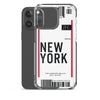 NEW YORK x iPhone Case