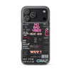 No bad vibes iPhone case
