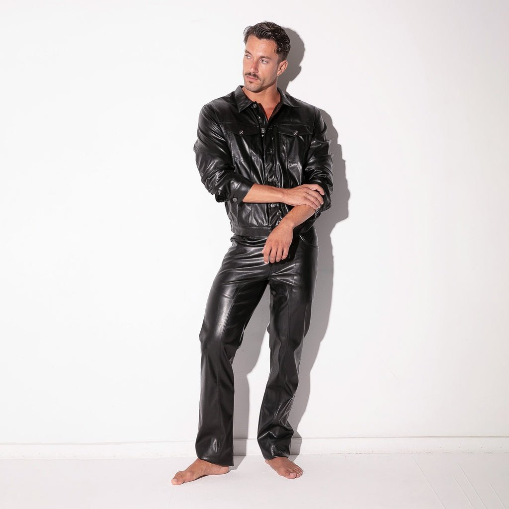CODE 22 9780 Vegan Leather Jacke 9780 - Code 22 - Shop Deutschland Noodosz