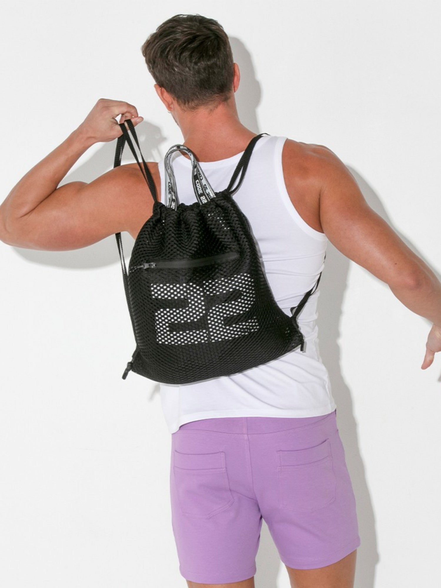 CODE 22 BACK PACK 8052 Sportbeutel Turnbeutel Sporttasche Rucksack Gymbag - noodosz