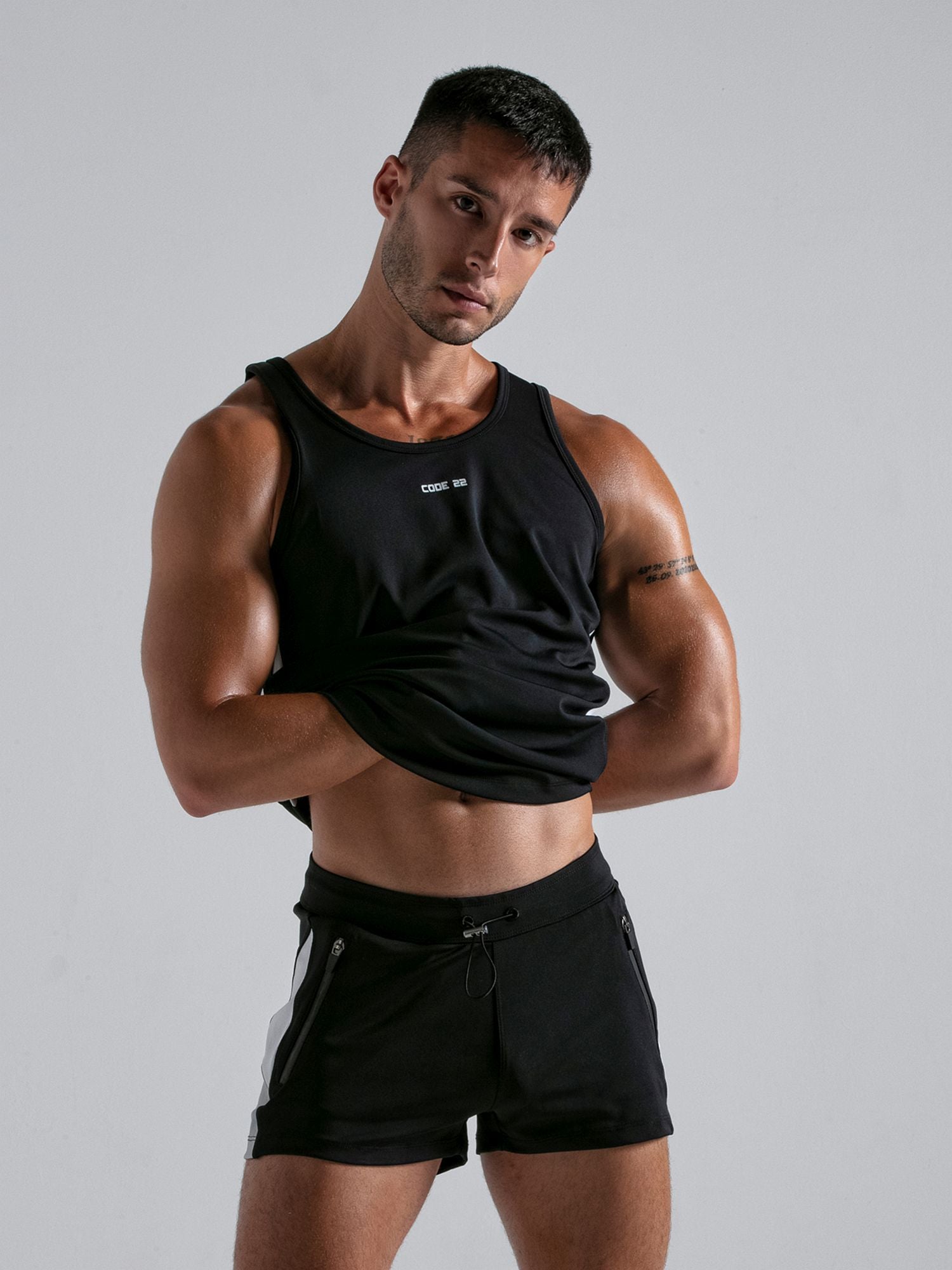 CODE 22 BLACK RUSH TANK TOP 9922 - noodosz - Code 22 - Kleidung & Accessoires:Herren:Herrenmode:Fitnessmode:Sporttops CODE 22  BLACK RUSH TANK TOP 9922 Code 22 Kleidung & Accessoires:Herren:Herrenmode:Fitnessmode:Sporttops nudosz.myshopify.com