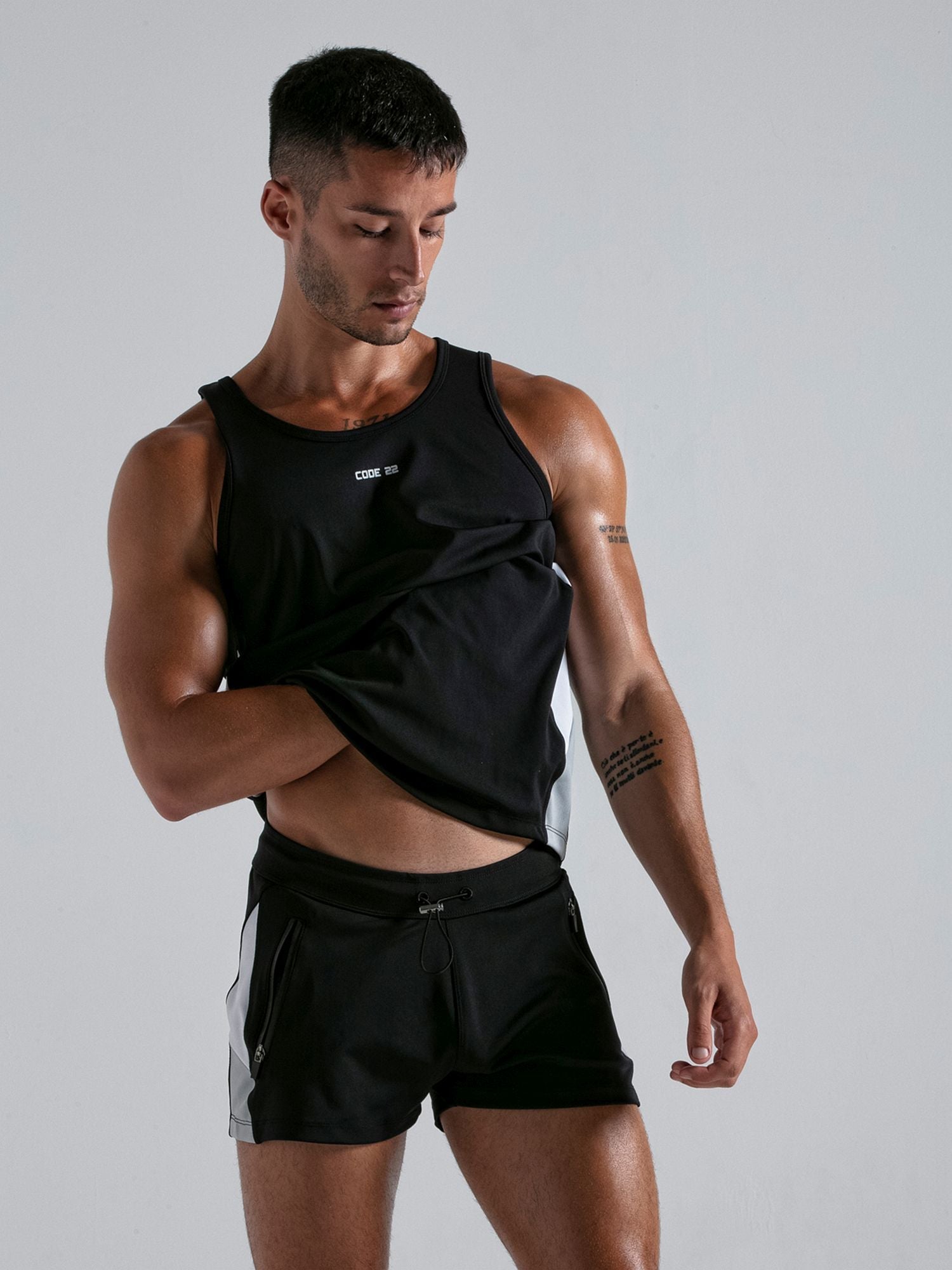 CODE 22 BLACK RUSH TANK TOP 9922 - noodosz - Code 22 - Kleidung & Accessoires:Herren:Herrenmode:Fitnessmode:Sporttops CODE 22  BLACK RUSH TANK TOP 9922 Code 22 Kleidung & Accessoires:Herren:Herrenmode:Fitnessmode:Sporttops nudosz.myshopify.com
