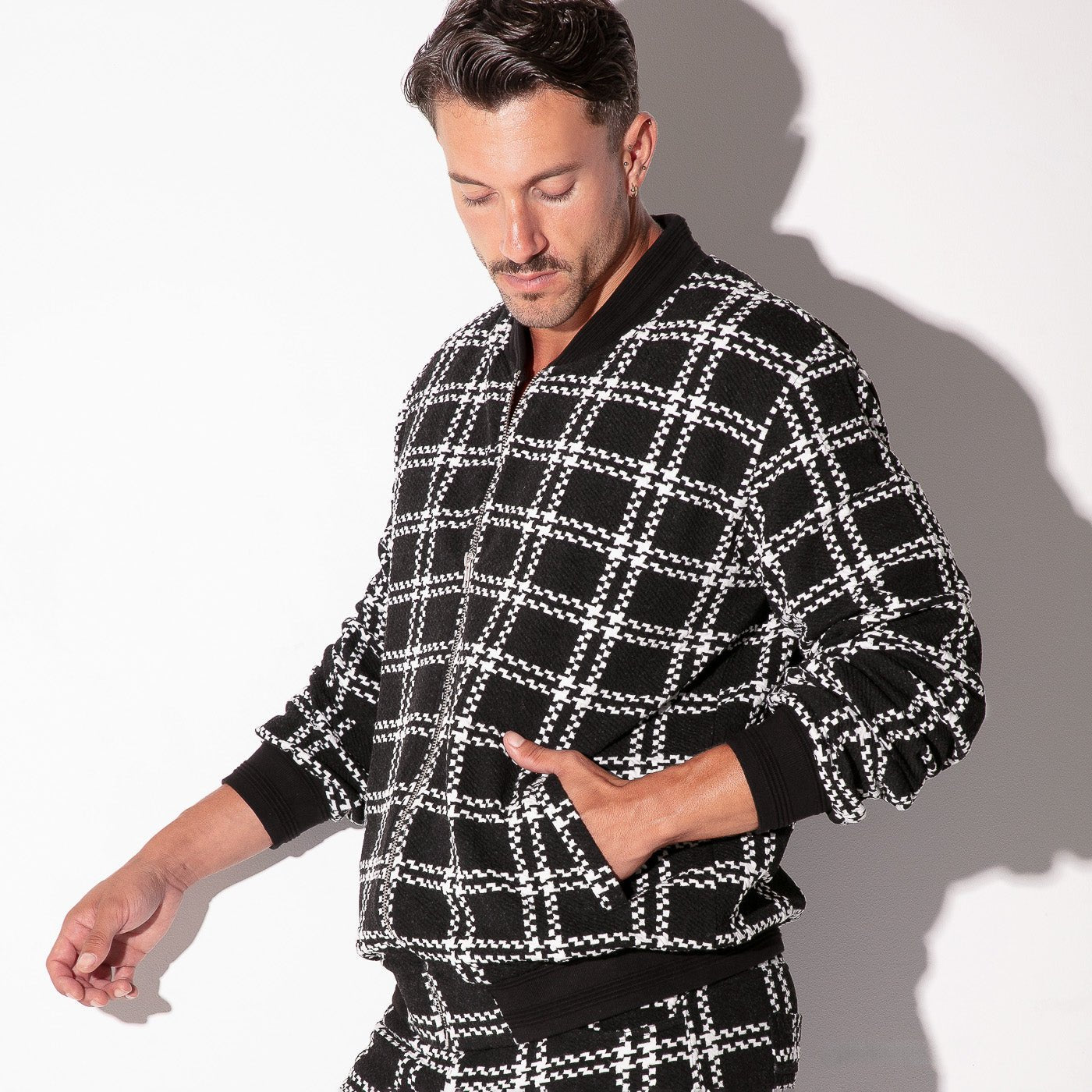 CODE 22 Cameron Plaid Bomber Jacket; 9790 - Code 22 - Shop Deutschland Noodosz