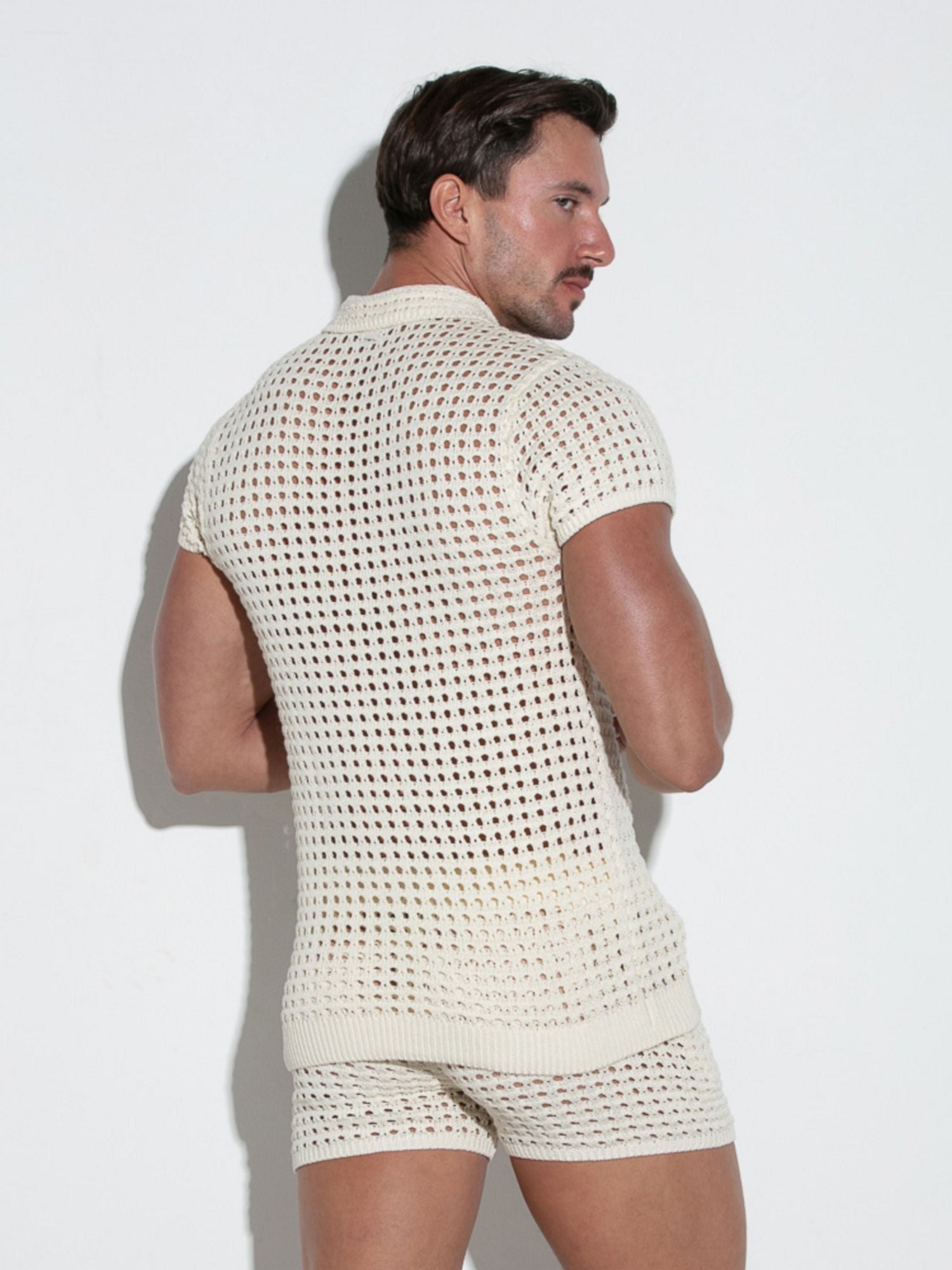 CODE 22 CROCKET KNIT POLO - 7007 Strick Polohemd - Code 22 - Shop Deutschland Noodosz