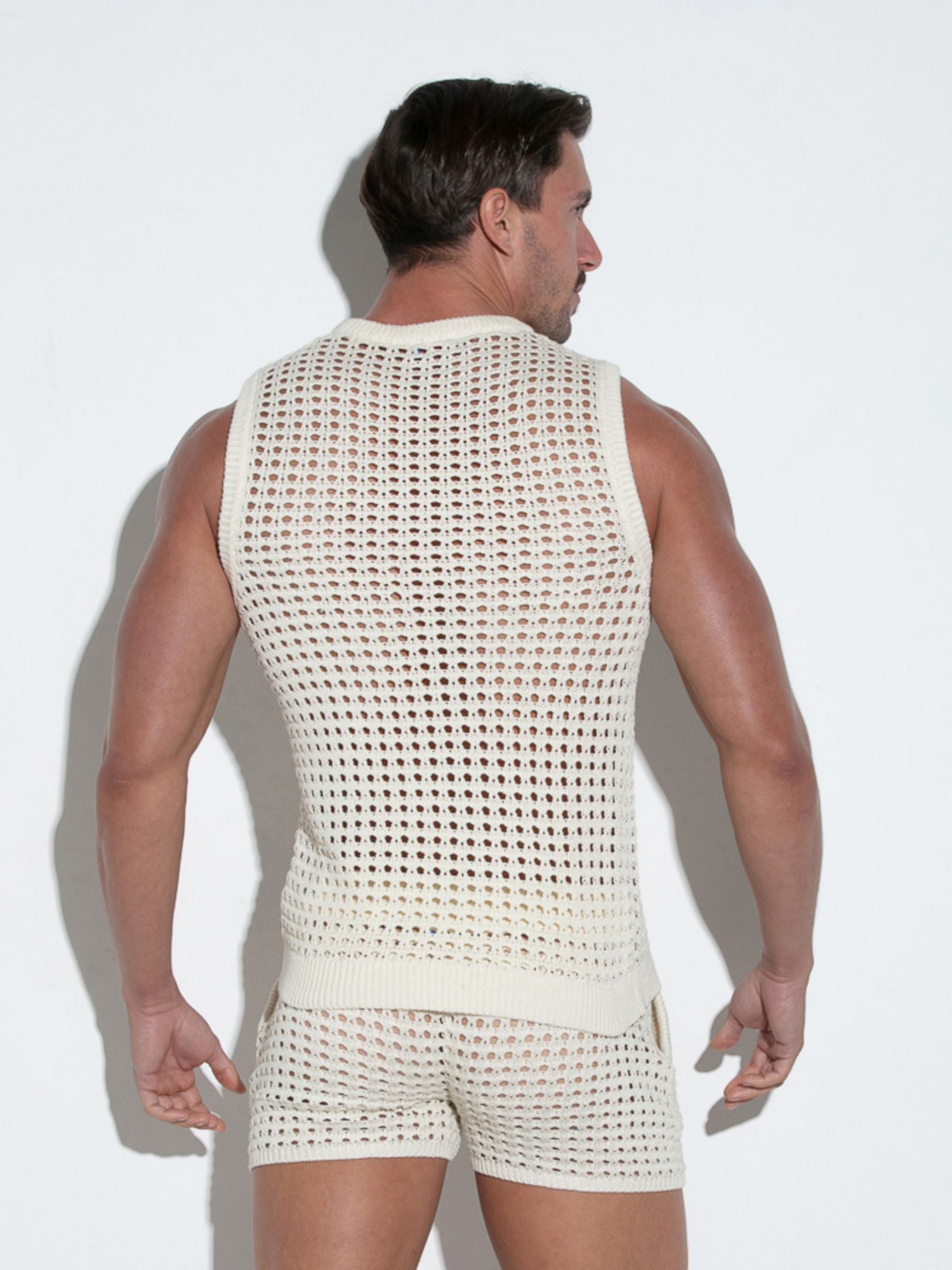 CODE 22 CROCKET KNIT TANKTOP 7008, ärmelloses Stricktop - Code 22 - Shop Deutschland Noodosz