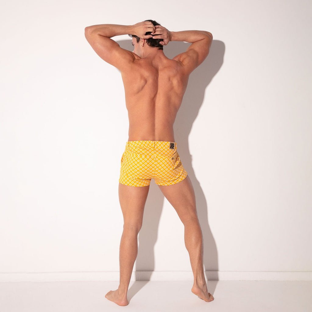Code 22 FITTED STRETCH Chino Shorts 9746S, Mustard - Code 22 - Shop Deutschland Noodosz