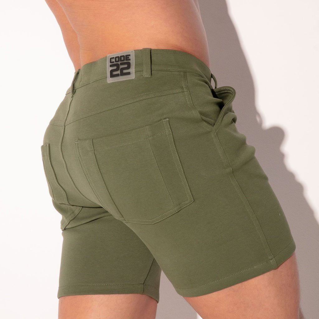 Code 22 - ICONIC 5 POCKET STRETCH Chino Shorts 9793s - Code 22 - Shop Deutschland Noodosz