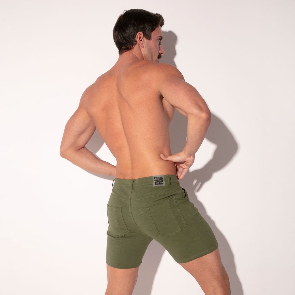 Code 22 - ICONIC 5 POCKET STRETCH Chino Shorts 9793s - Code 22 - Shop Deutschland Noodosz