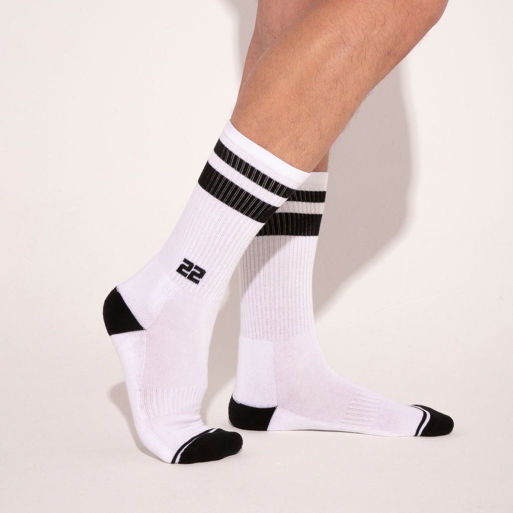CODE 22 ICONIC Crew Sock 8021 - Herren Sport Socken, Stutzen - Code 22 - Shop Deutschland Noodosz