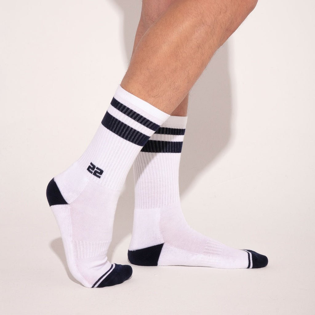 CODE 22 ICONIC Crew Sock 8021 - Herren Sport Socken, Stutzen - Code 22 - Shop Deutschland Noodosz
