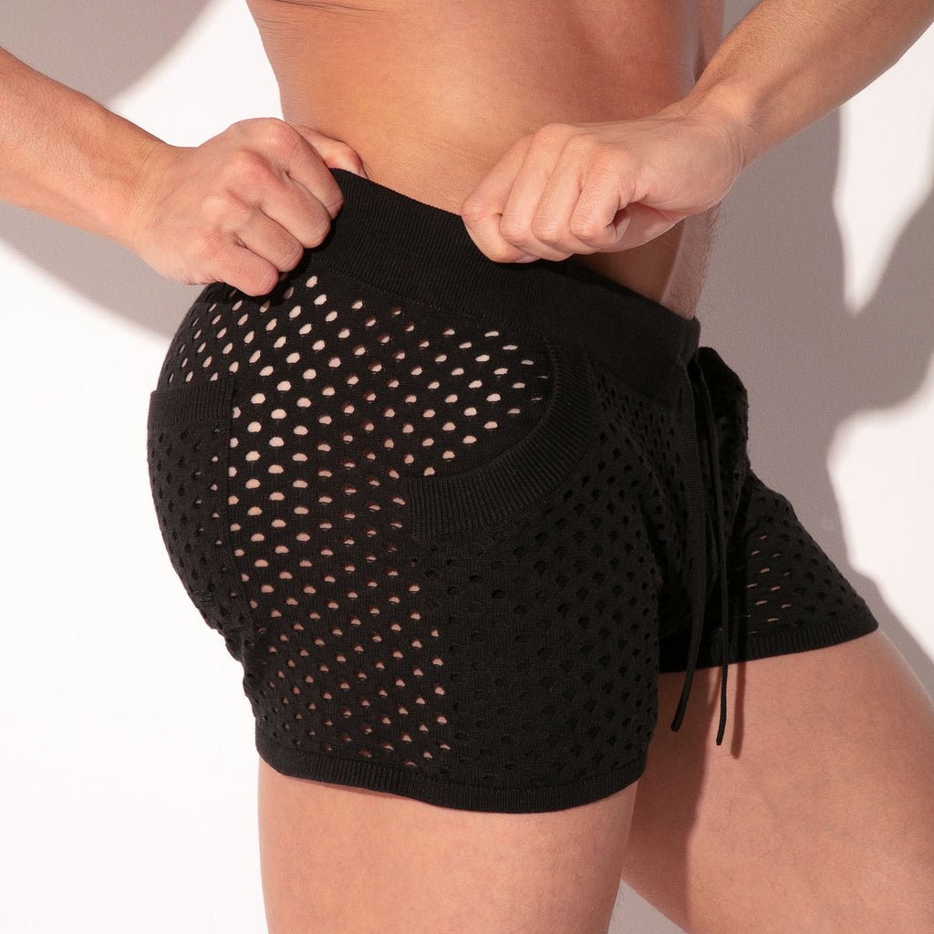 CODE 22 KNITTED MOSAIC Short 7020, kurze Strickhose - Code 22 - Shop Deutschland Noodosz