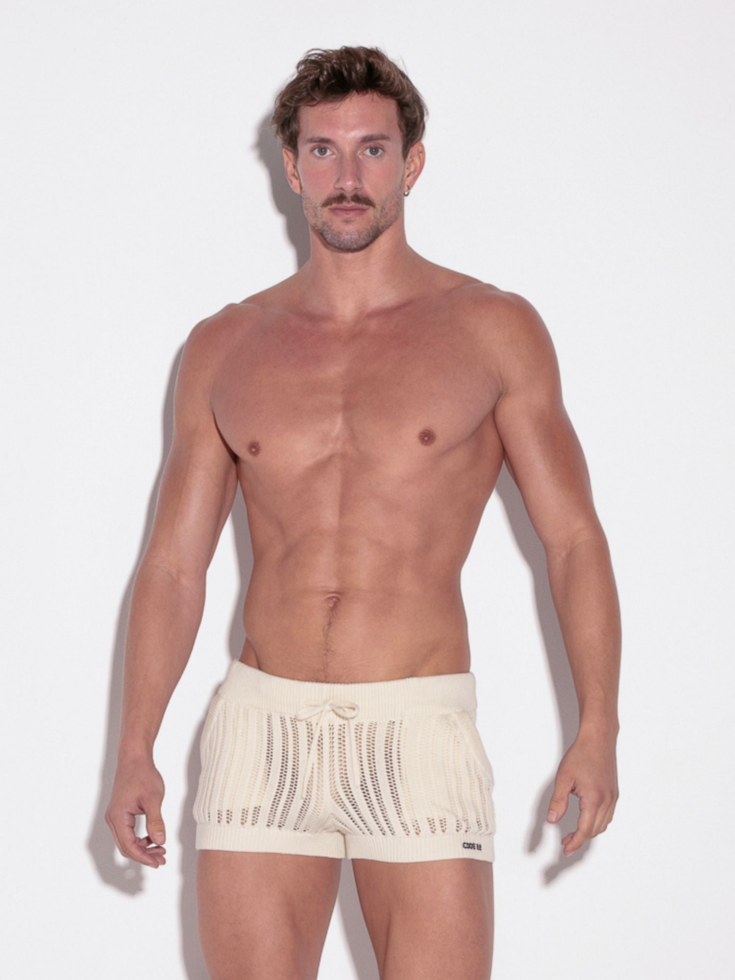 CODE 22 KNITTED SHORT Short 7004, kurze Strickhose - Code 22 - Shop Deutschland Noodosz