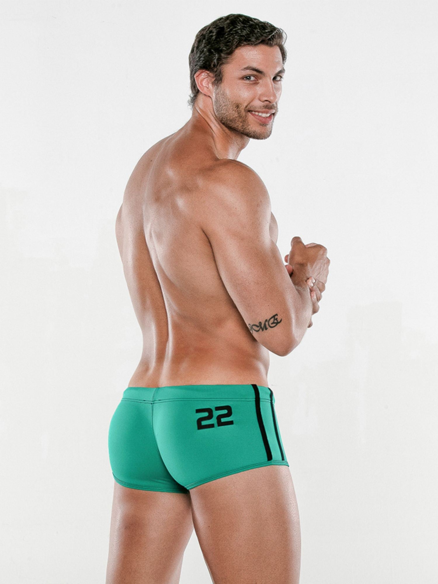 CODE 22 MEDLEY 23132 - Badehose mit Push-Up Einlage - noodosz