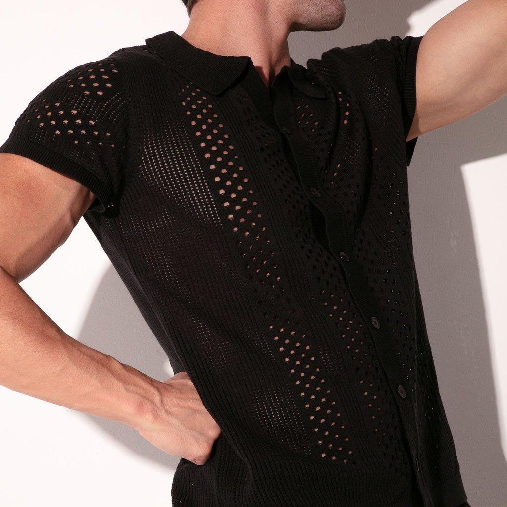 CODE 22 MOSAIC SHIRT - 7016 Hemd, Clubshirt - Code 22 - Shop Deutschland Noodosz