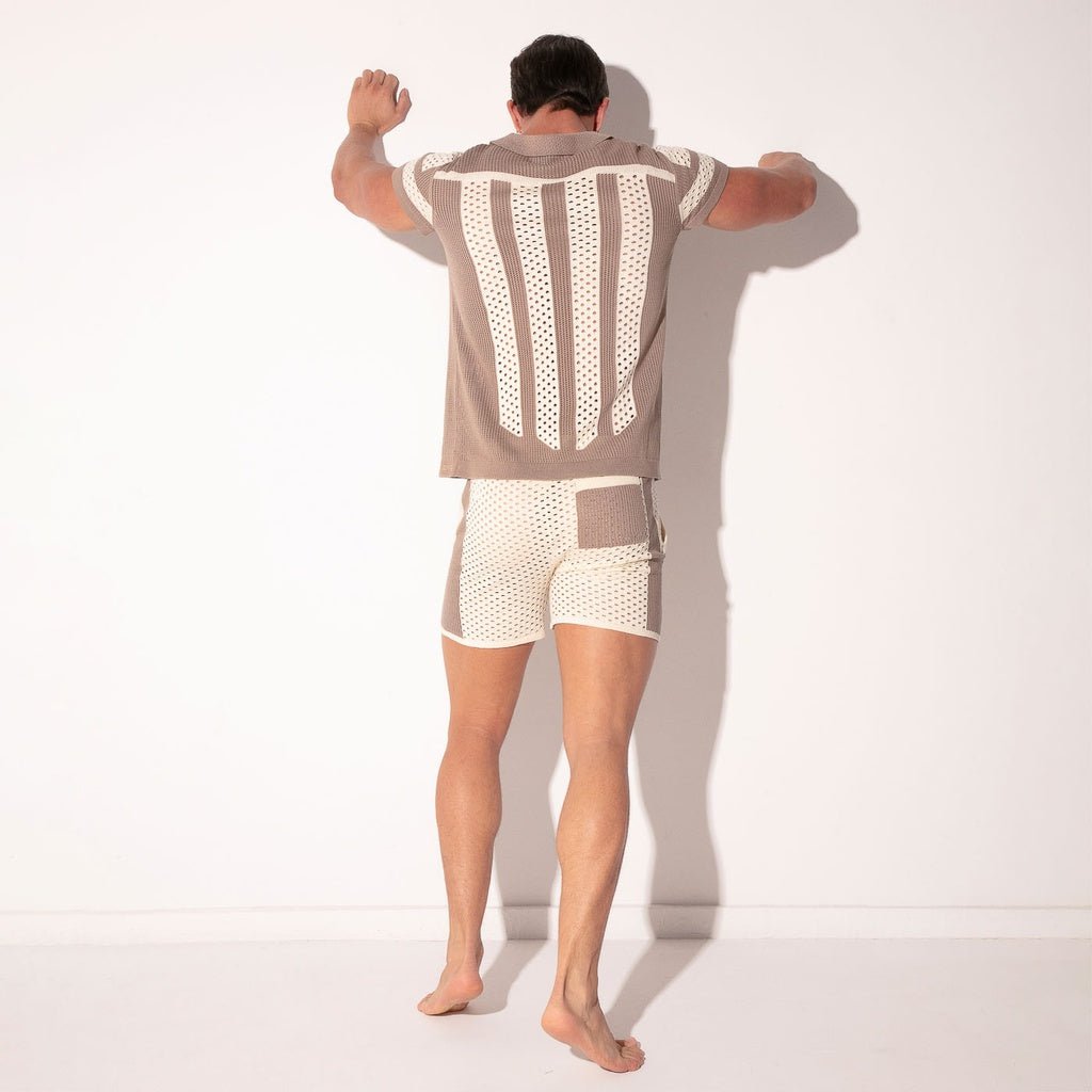 CODE 22 MOSAIC SHIRT - 7016 Hemd, Clubshirt - Code 22 - Shop Deutschland Noodosz