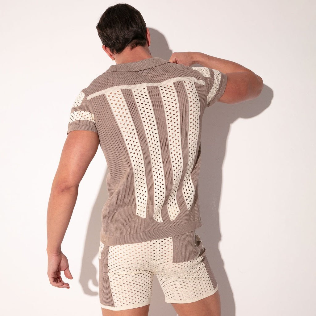 CODE 22 MOSAIC SHIRT - 7016 Hemd, Clubshirt - Code 22 - Shop Deutschland Noodosz