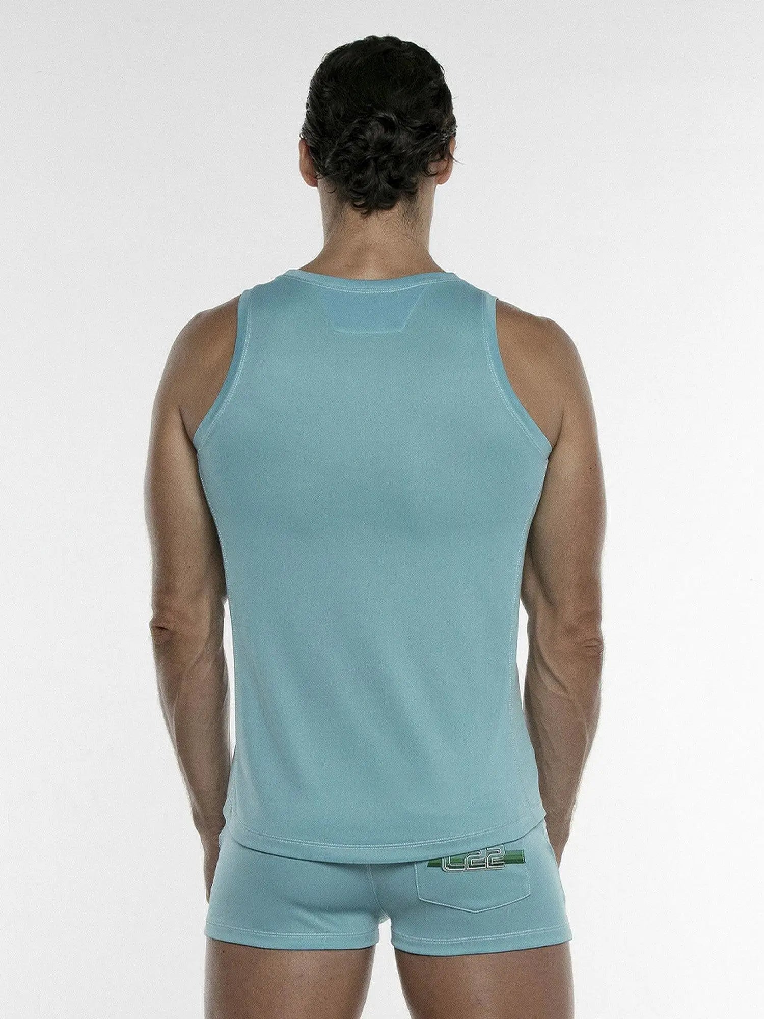 CODE 22 MOTION TANK TOP 9915 - Herren Fitness Gym Stringer Shirt - noodosz CODE 22  MOTION TANK TOP 9915, Größe XL Code 22 Kleidung & Accessoires:Herren:Herrenmode:Fitnessmode:Sporttops nudosz.myshopify.com