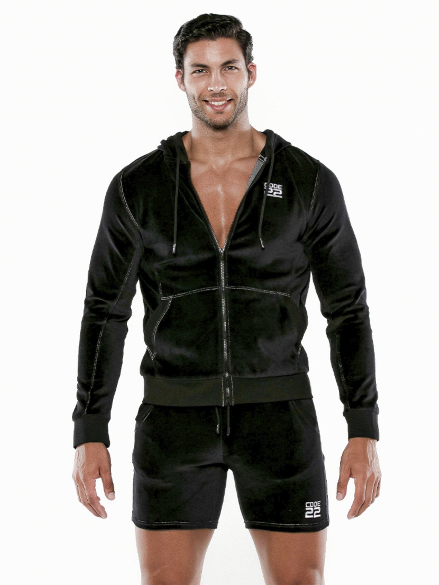 CODE 22 PLUSH VELVET 9918 - Kapuzenpulli - noodosz CODE 22 PLUSH VELVET 9918  - Kapuzenpulli Code 22 Kleidung & Accessoires:Herren:Herrenmode:Fitnessmode:Sport-Kapuzenpullover & -Sweatshirts nudosz.myshopify.com