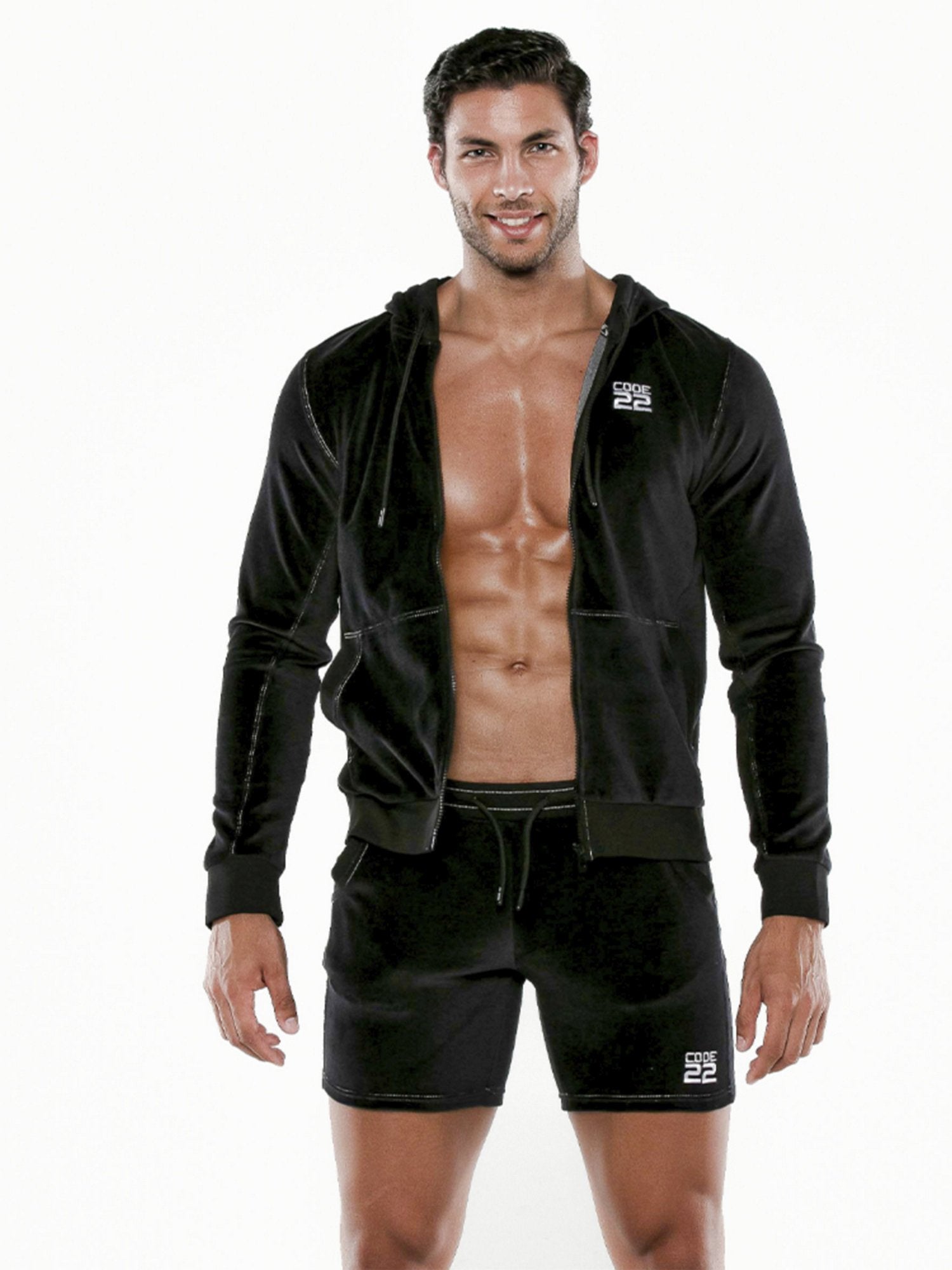 CODE 22 PLUSH VELVET 9918 - Kapuzenpulli - noodosz CODE 22 PLUSH VELVET 9918  - Kapuzenpulli Code 22 Kleidung & Accessoires:Herren:Herrenmode:Fitnessmode:Sport-Kapuzenpullover & -Sweatshirts nudosz.myshopify.com