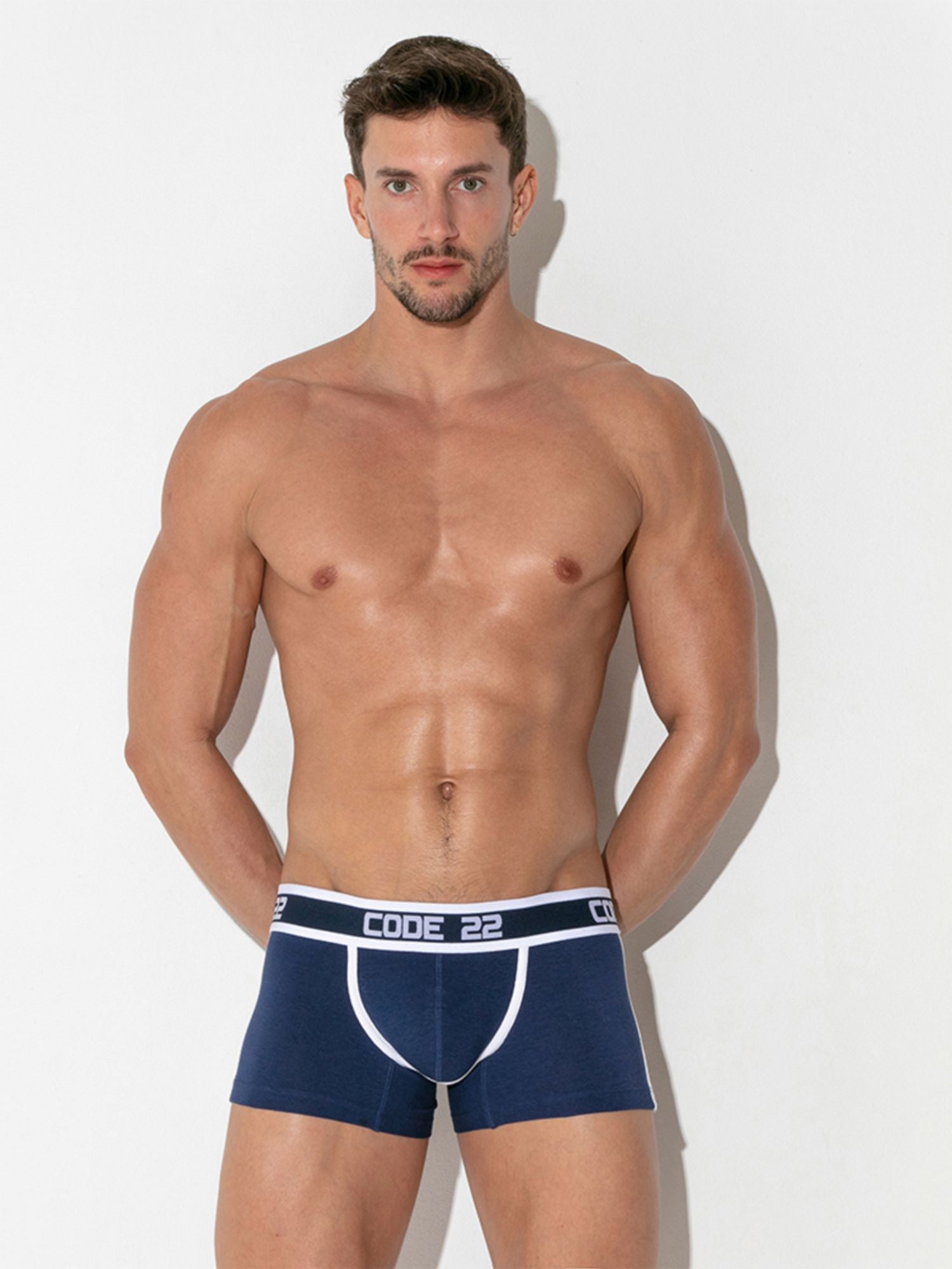 CODE 22 POWER TRUNK 1988, Herren Boxershorts mit Push-Up Einlage - noodosz - Code 22 - Kleidung & Accessoires:Herren:Herrenmode:Unterwäsche