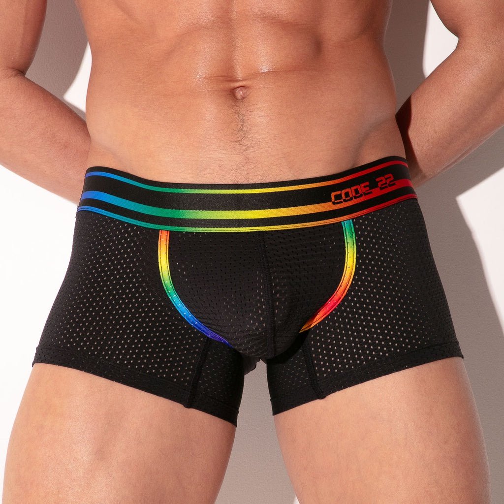 CODE 22 PRIDE MESH BOXER - 2232 Boxershorts - Code 22 - Shop Deutschland Noodosz