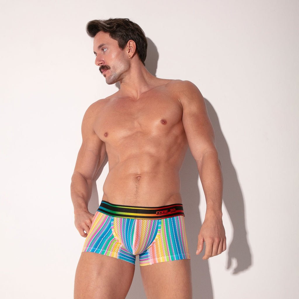 CODE 22 PRIDE MESH BOXER - 2232 Boxershorts - Code 22 - Shop Deutschland Noodosz