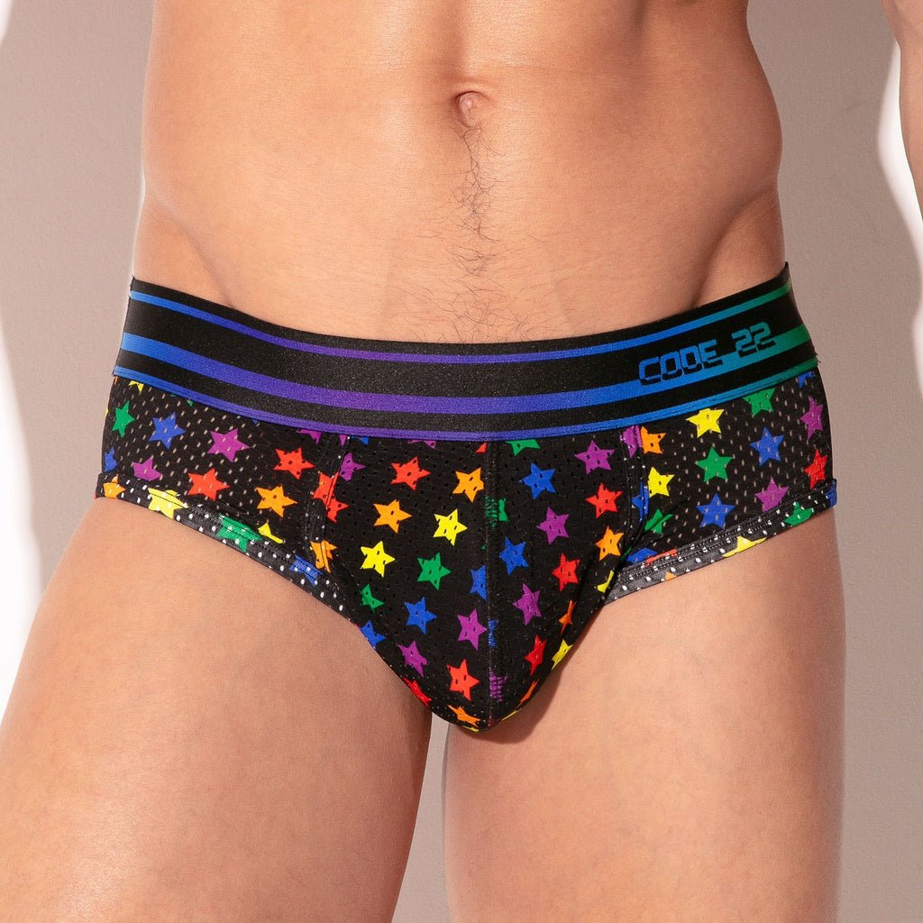 CODE 22 PRIDE MESH BRIEF 2231 Slip - Code 22 - Shop Deutschland Noodosz