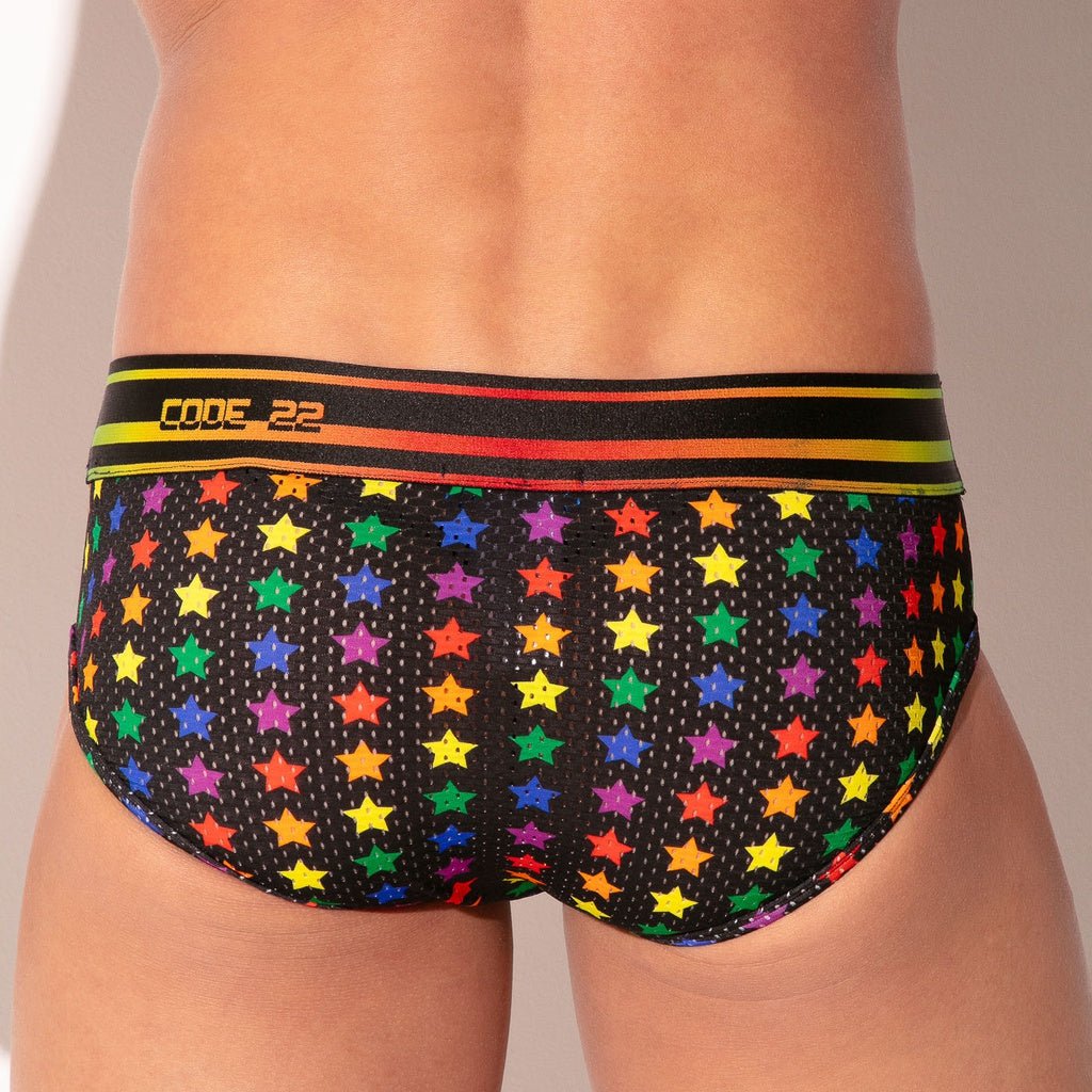 CODE 22 PRIDE MESH BRIEF 2231 Slip - Code 22 - Shop Deutschland Noodosz
