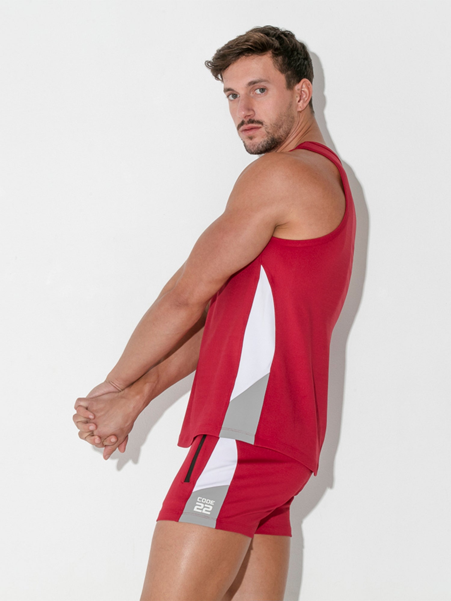 CODE 22 RED RUSH TANK TOP 9922 - noodosz CODE 22  RED RUSH TANK TOP 9922 Code 22 Kleidung & Accessoires:Herren:Herrenmode:Fitnessmode:Sporttops nudosz.myshopify.com