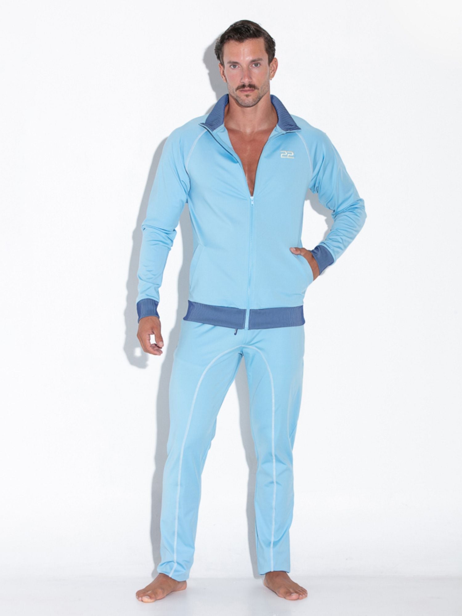 CODE 22 REFLEX ZIP - UP SWEATJACKE 9740 - Sportjacke - Code 22 - Shop Deutschland Noodosz