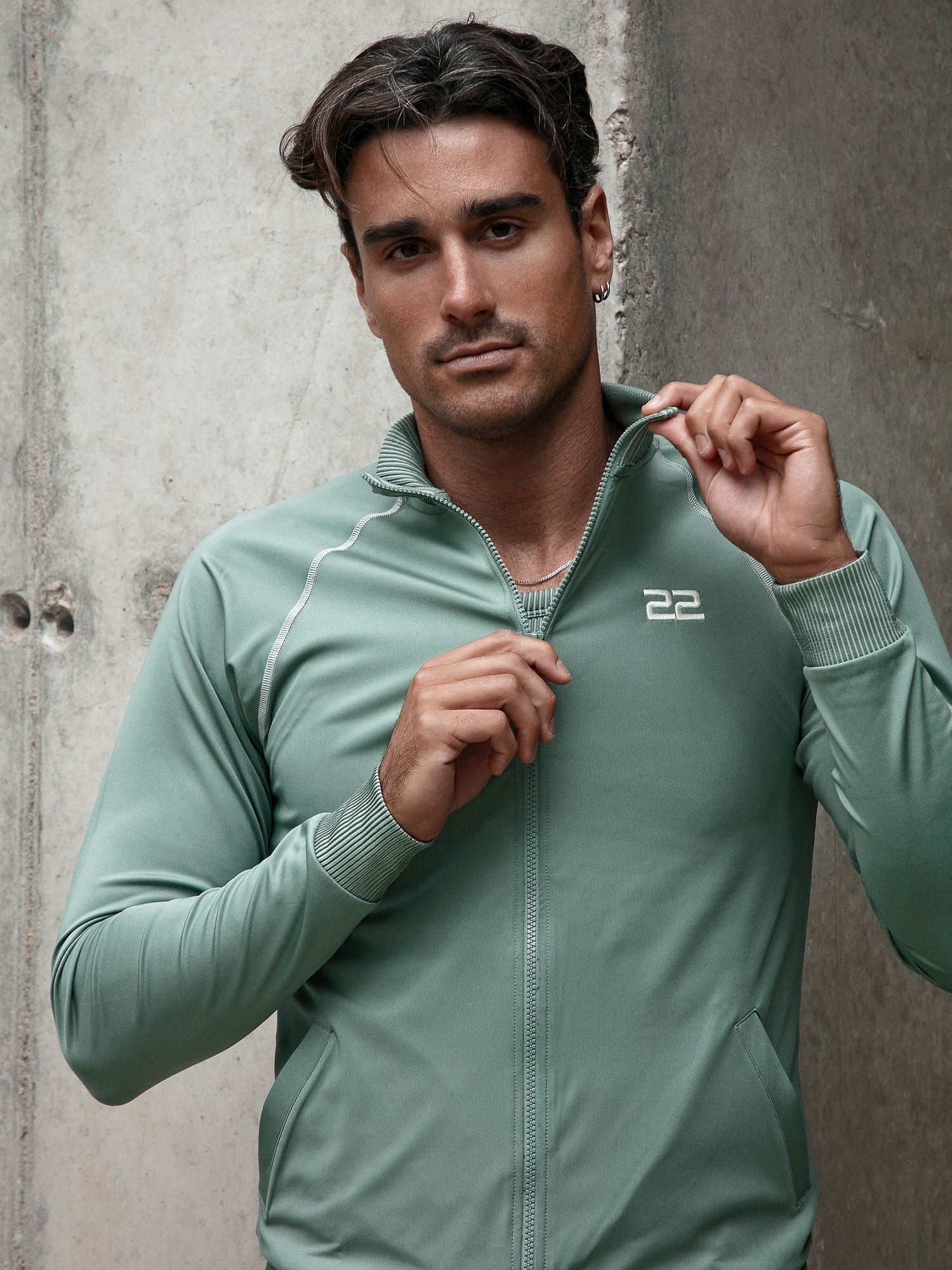 CODE 22 REFLEX ZIP - UP SWEATJACKE 9740 - Sportjacke - Code 22 - Shop Deutschland Noodosz