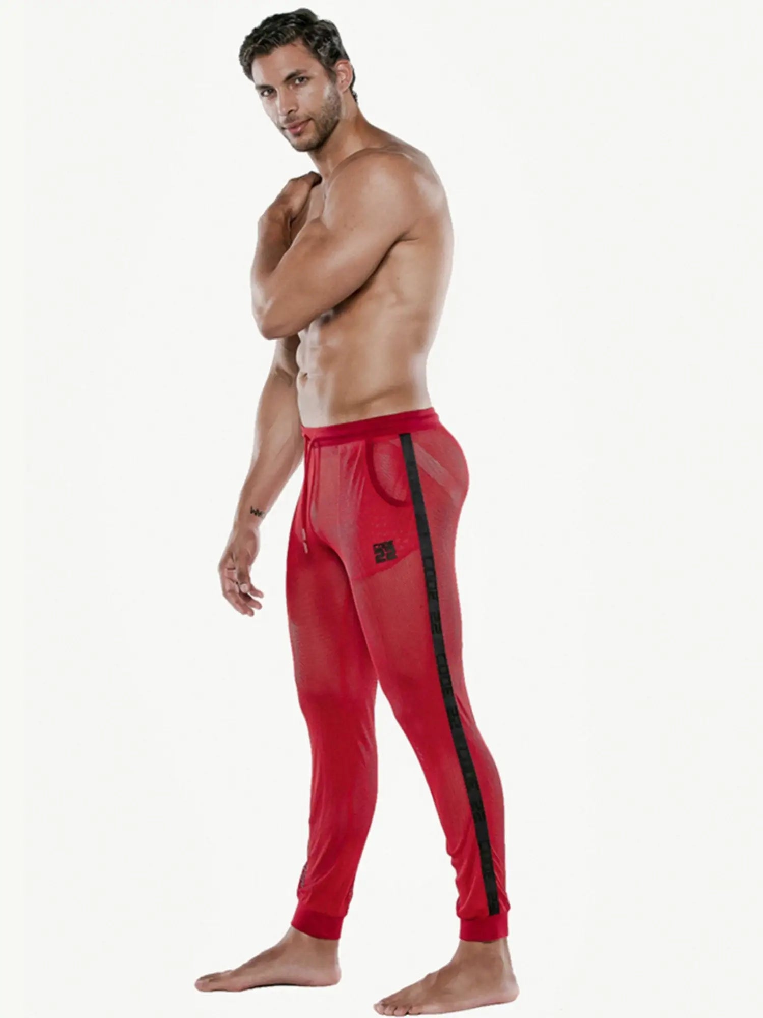 Code 22 SEE ME Mesh Sporthose - 9616 - noodosz Code 22 SEE ME Mesh Sporthose -  9616 Code 22 Kleidung & Accessoires:Spezielle Anlässe:Erotik:Herrenunterwäsche nudosz.myshopify.com