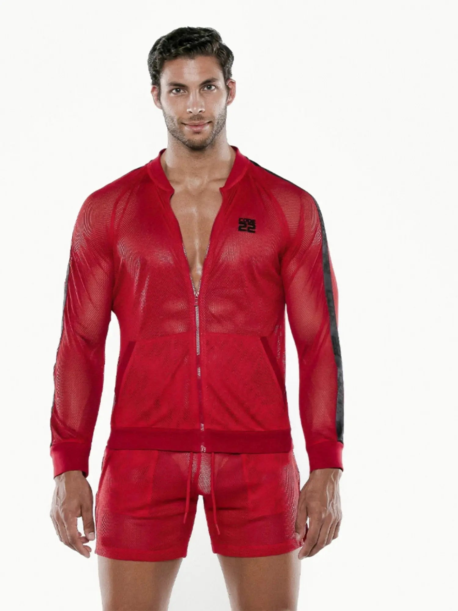 CODE 22 SEE THRU HOODY 9614 - noodosz CODE 22  SEE THRU HOODY 9614 Code 22 Kleidung & Accessoires:Herren:Herrenmode:Jacken, Mäntel & Westen nudosz.myshopify.com