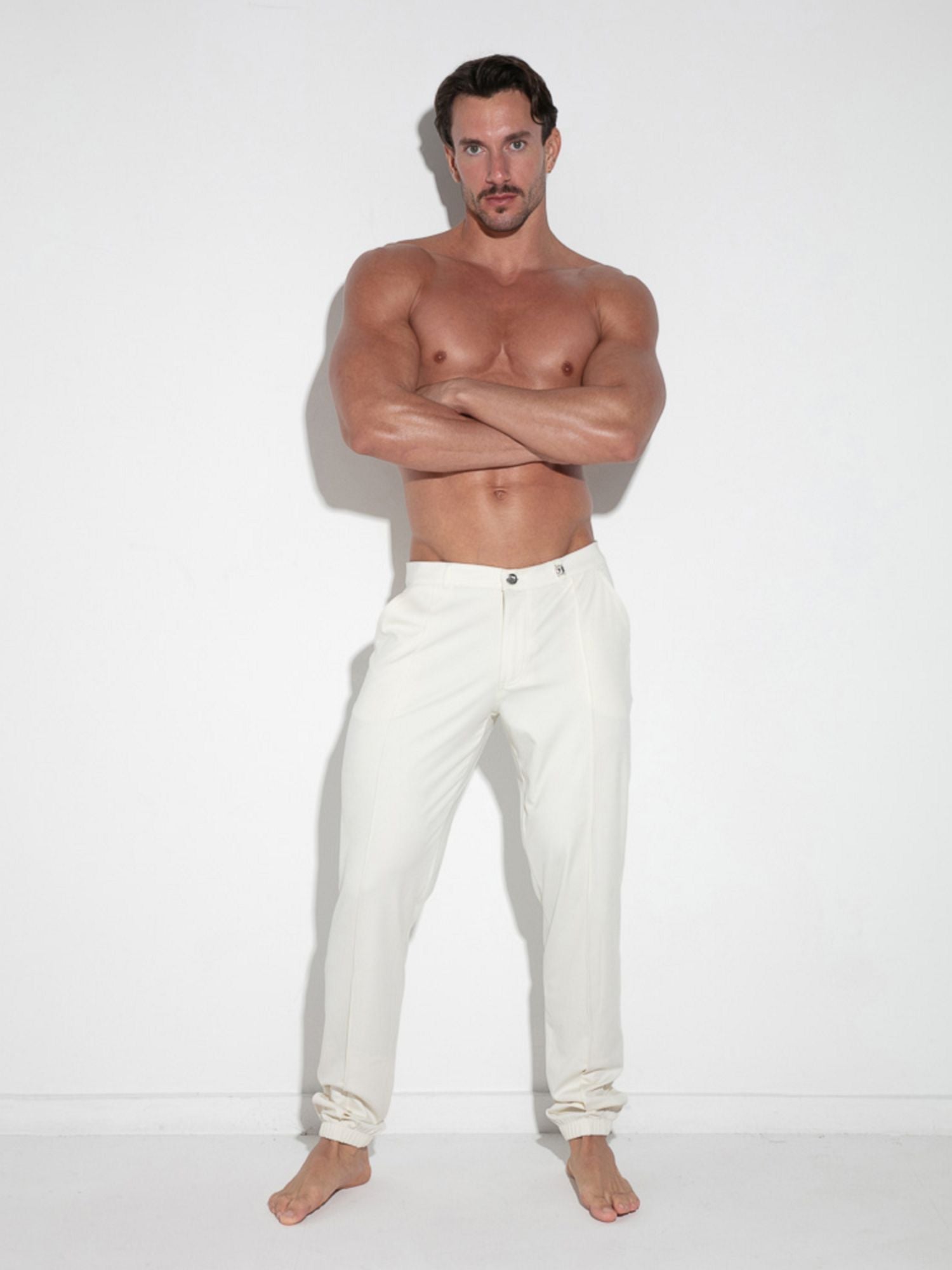 Code 22 SILKY CUFFED PANT 9748 - Stretchhose - Code 22 - Shop Deutschland Noodosz